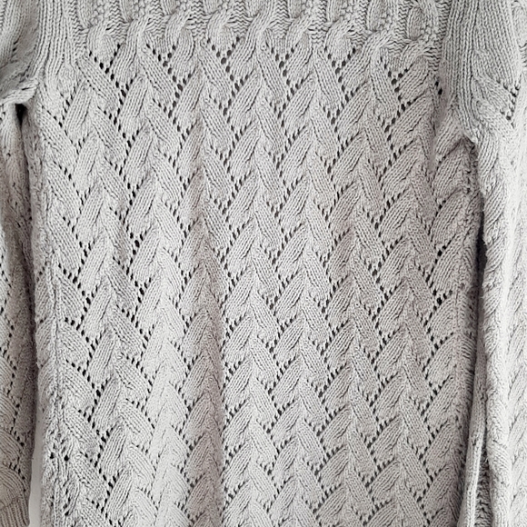 Hannah grey knit Sweater Duster S - Picture 4 of 7